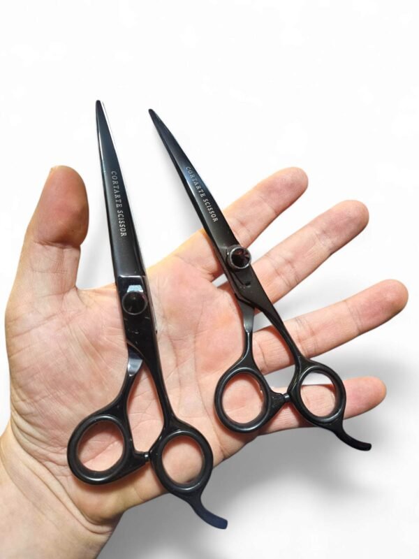 Set de Tijeras Premium de Peluquería y Barberia 4 tijeras Mod S440s47" - Image 8