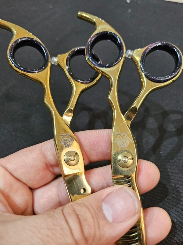Set Tijeras Profesionales 6.5" Ergonomicas Mod S440A6.5" CortArte Scissor - Image 7