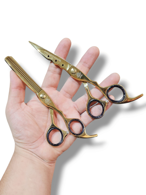 Set Tijeras Profesionales 6.5" Ergonomicas Mod S440A6.5" CortArte Scissor - Image 8
