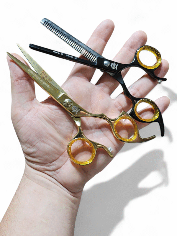 Set de Tijeras Profesionales Bicolor Mod SJ2C6"