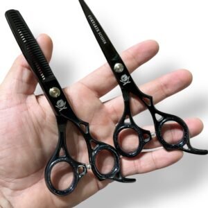 Set de Tijeras Profesionales para Barberia y Peluquería 6" Mod S440T6"