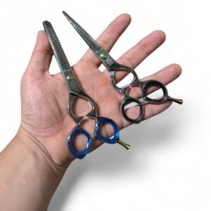 Set de Tijeras Profesionales para Pelqueria o Barberia Mod SJ2L6"