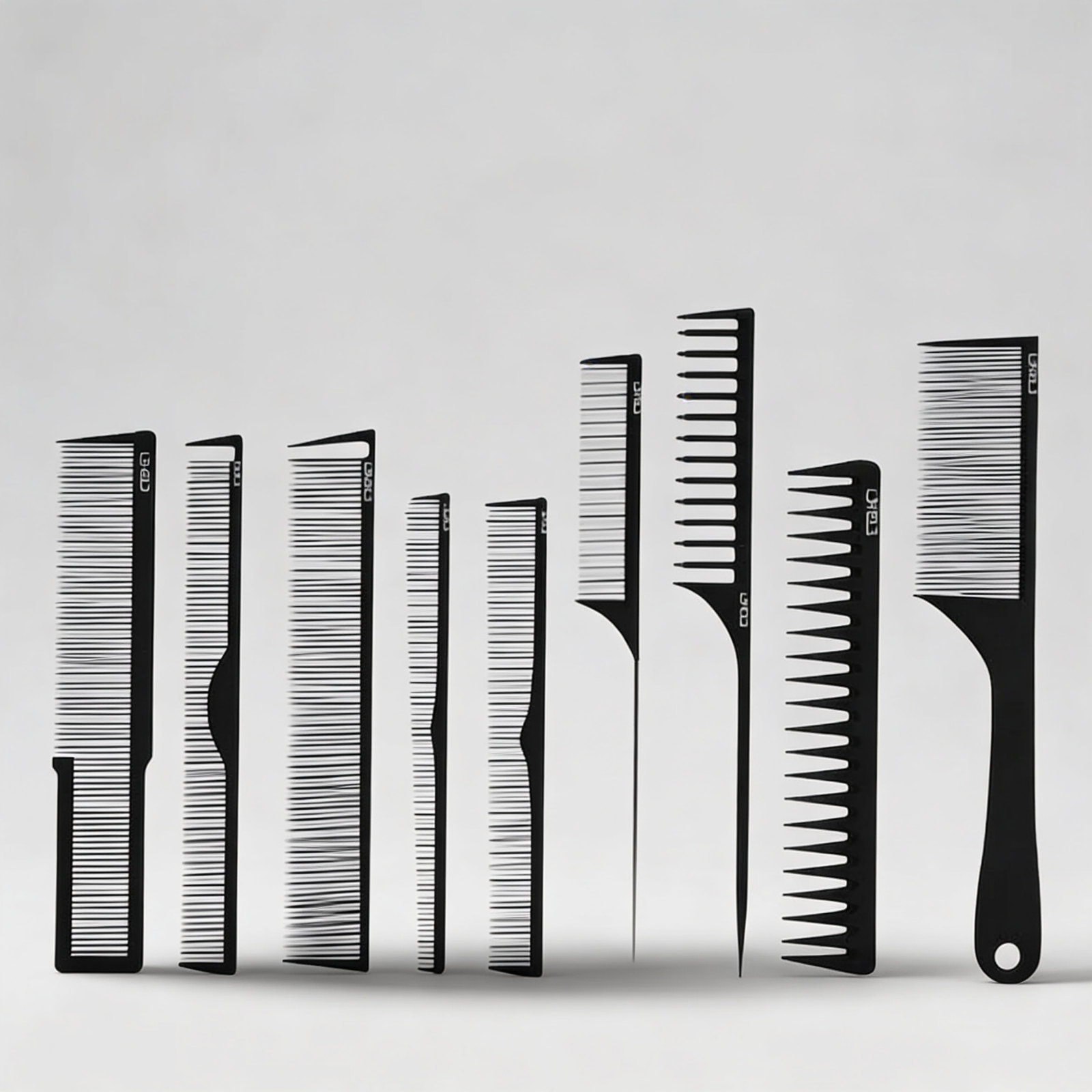 L3VEL3 9PC COMB SET Peines 9 Piezas - Image 2