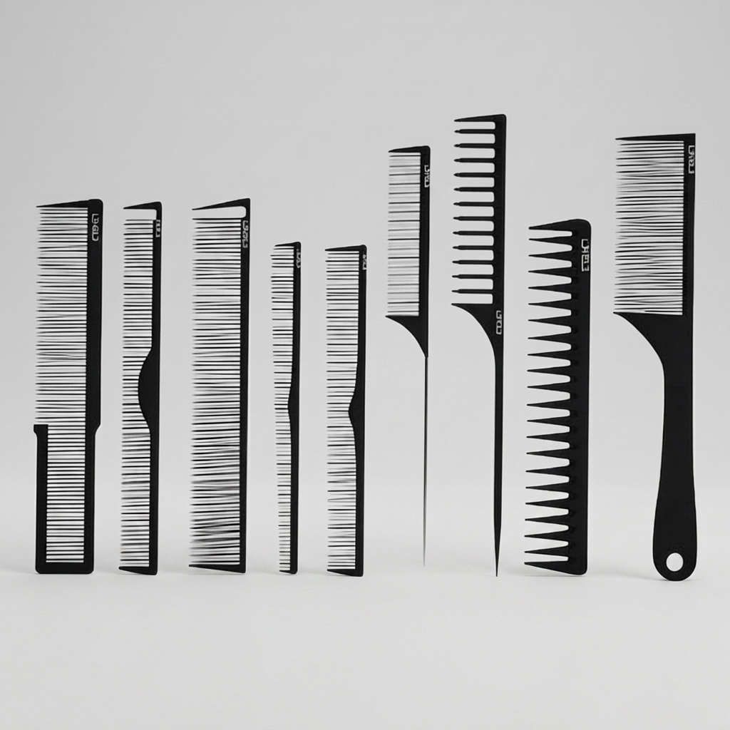 L3VEL3 9PC COMB SET Peines 9 Piezas - Image 4