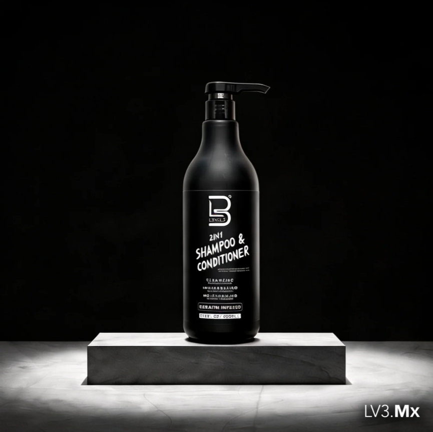 L3VEL3 2 IN 1 SHAMPOO & CONDITIONER 1000ML - Imagen 2