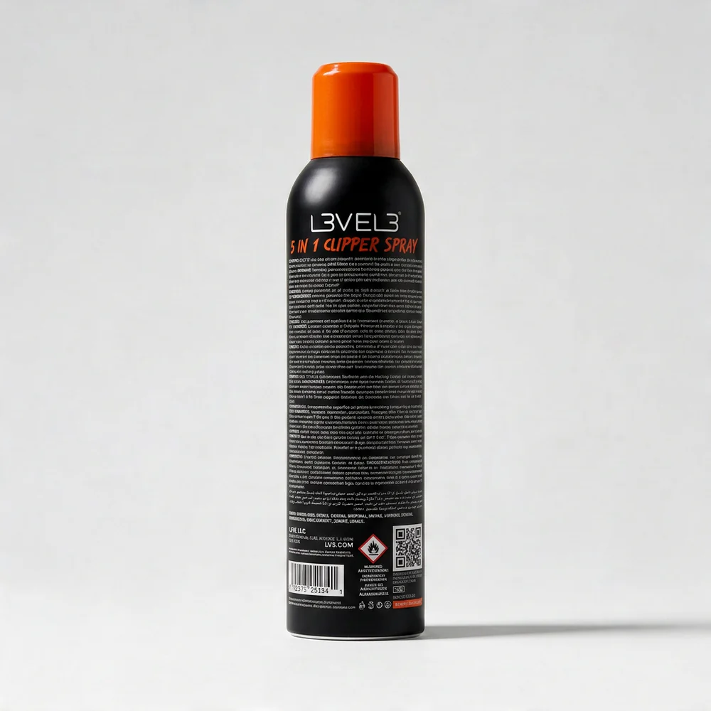 L3VEL3 5 IN 1 CLIPPER SPRAY 288GR - Imagen 5