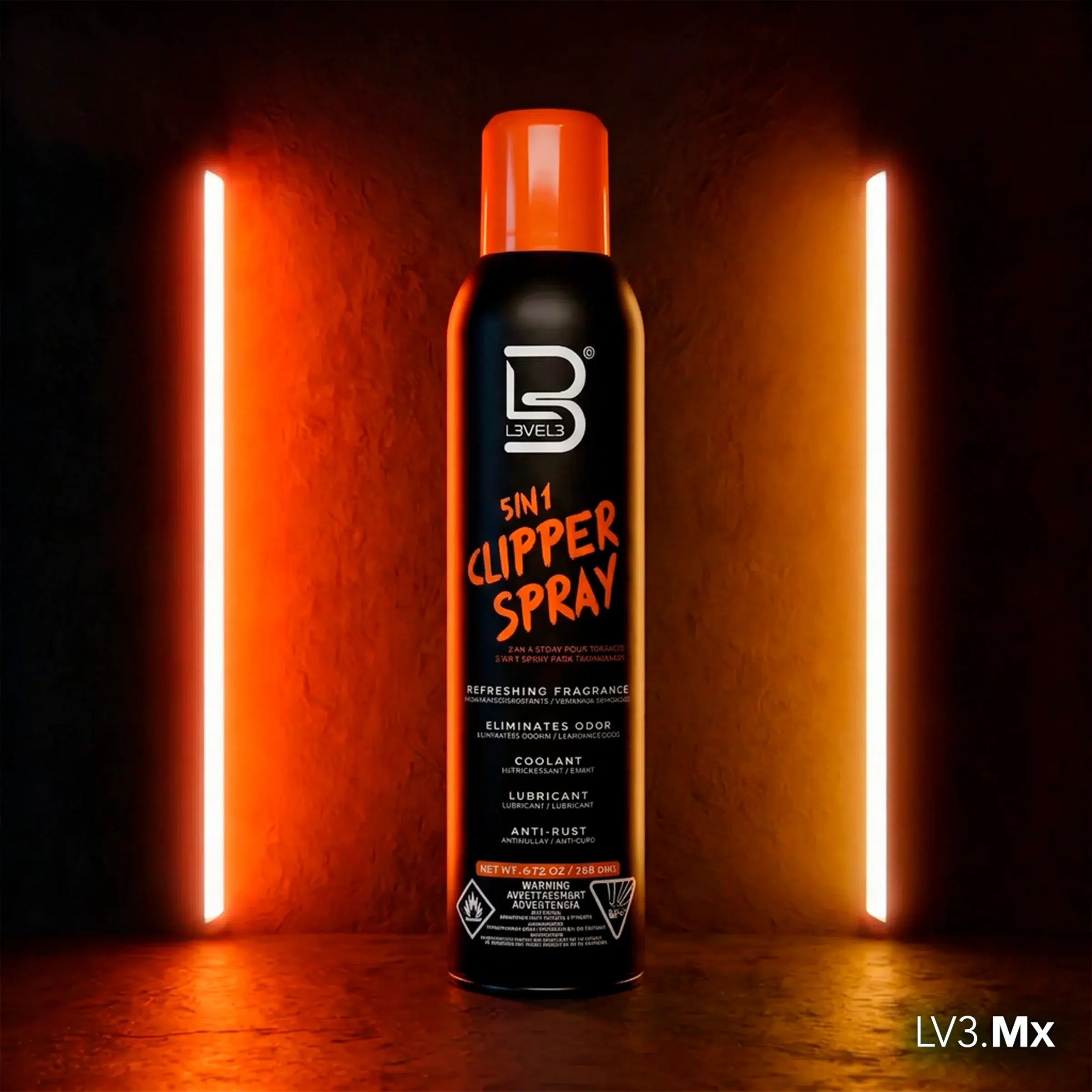 L3VEL3 5 IN 1 CLIPPER SPRAY 288GR - Imagen 2