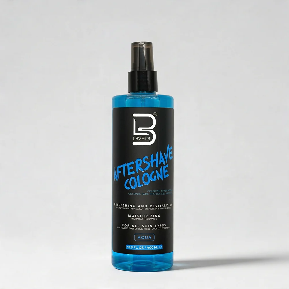 L3VEL3 AfterShave Cologne Aqua 400ml