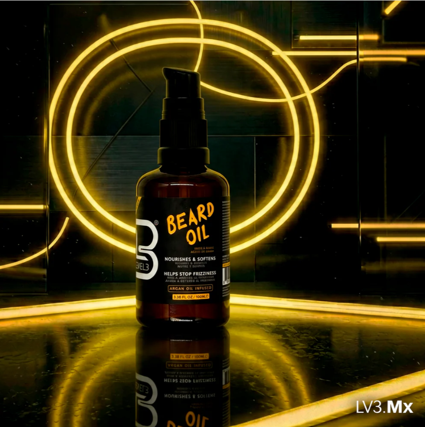 L3VEL3 BEARD OIL 100ML - Imagen 2