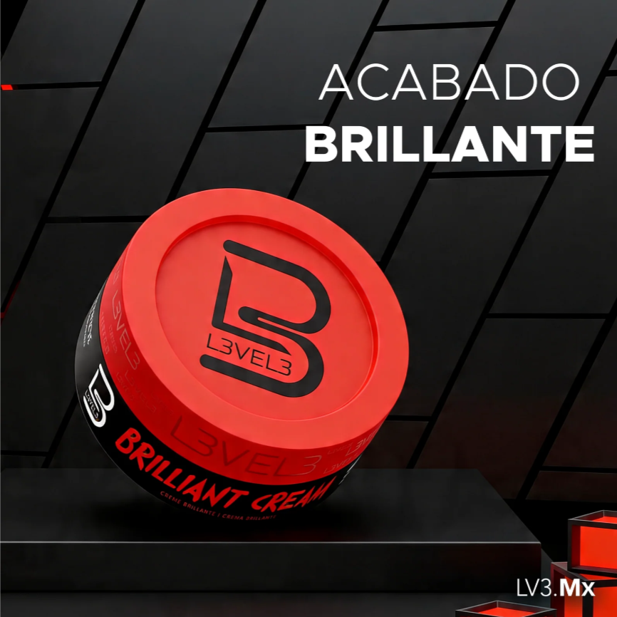 L3VEL3 BRILLIANT CREAM 150ML - Imagen 3