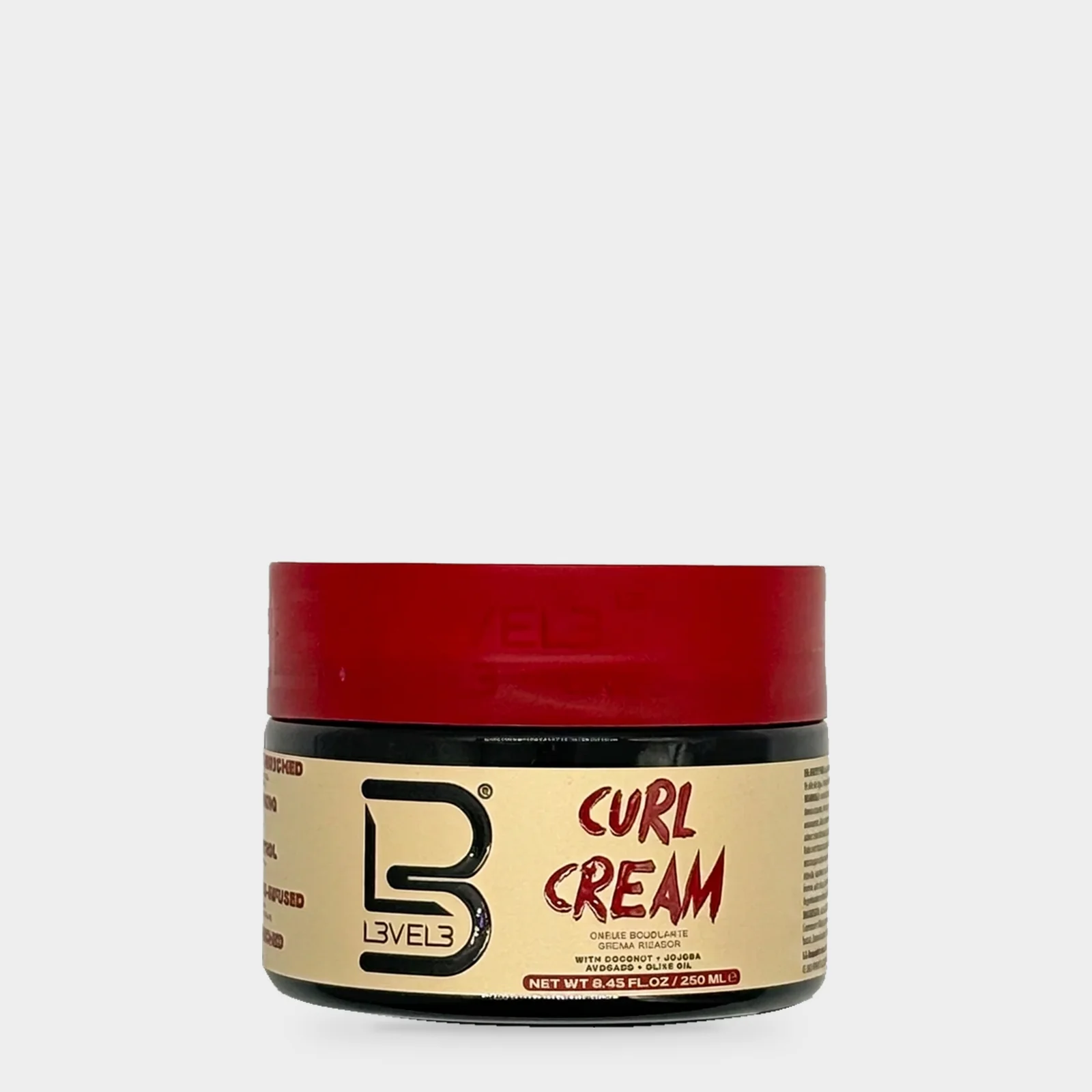 L3VEL3 Curl Cream 250ml Crema para Peinar Rizos - Imagen 2