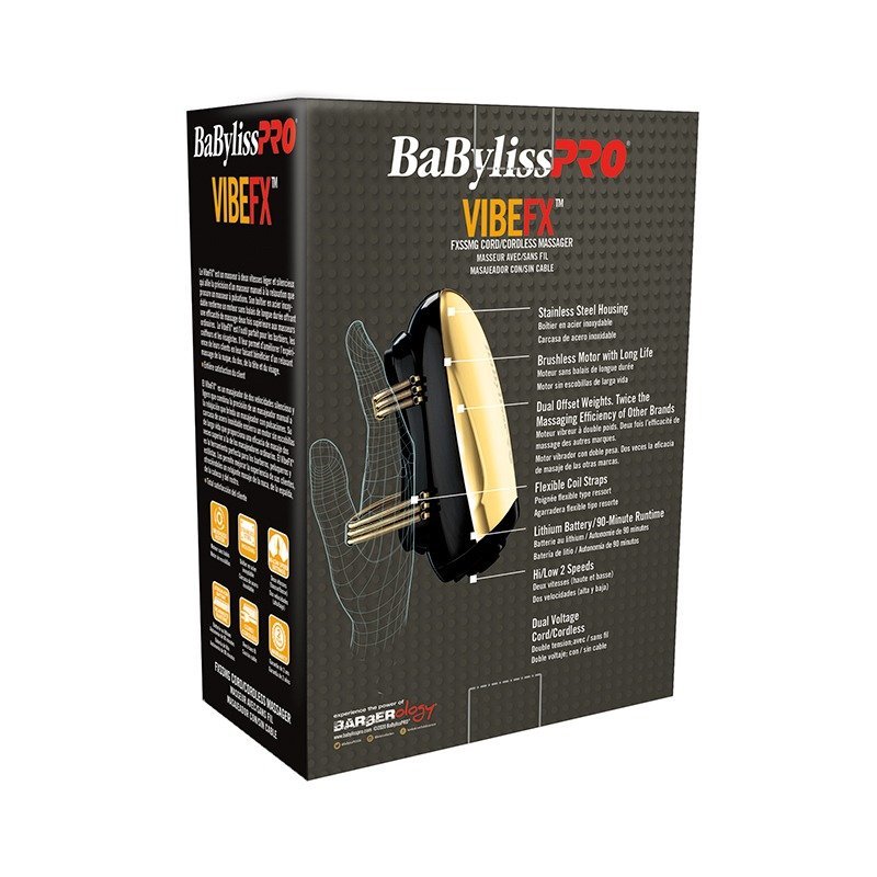 Masajeador para Barberos VIBEFX BaBylissPRO