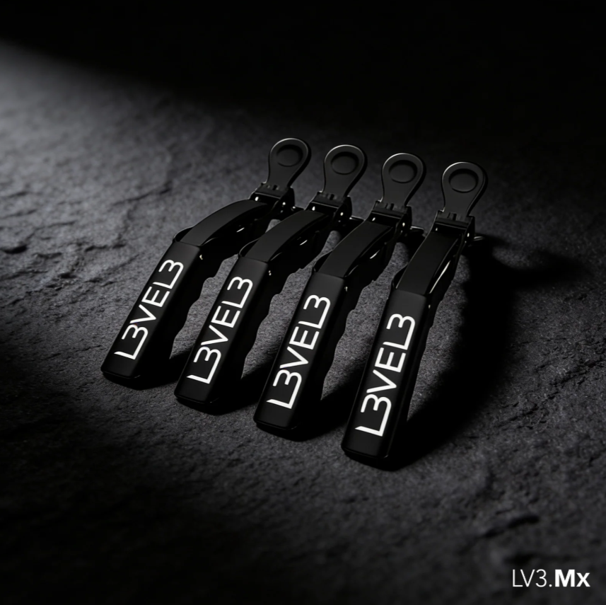 L3VEL3 4PC HAIR CROC CLIPS - Imagen 2