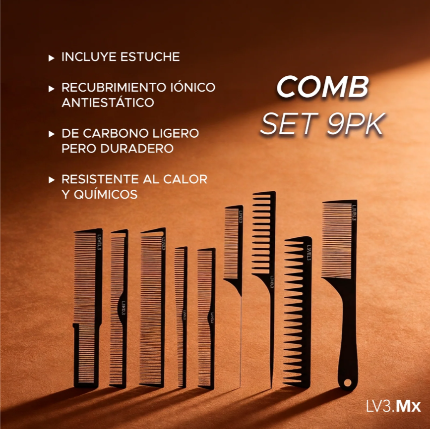 L3VEL3 9PC COMB SET - Imagen 4