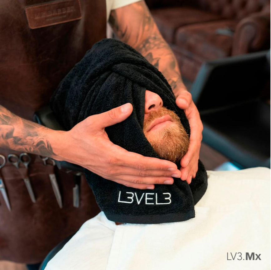 L3VEL3 BLACK TOWEL - Imagen 4