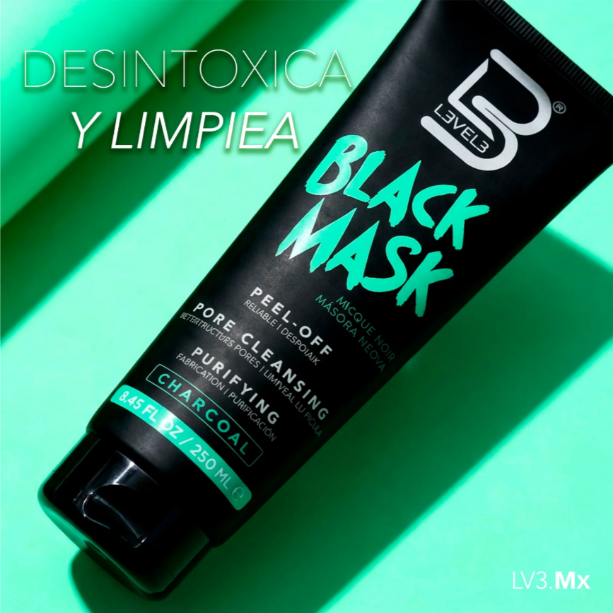 L3VEL3 Black Mask 250 ml - Imagen 3