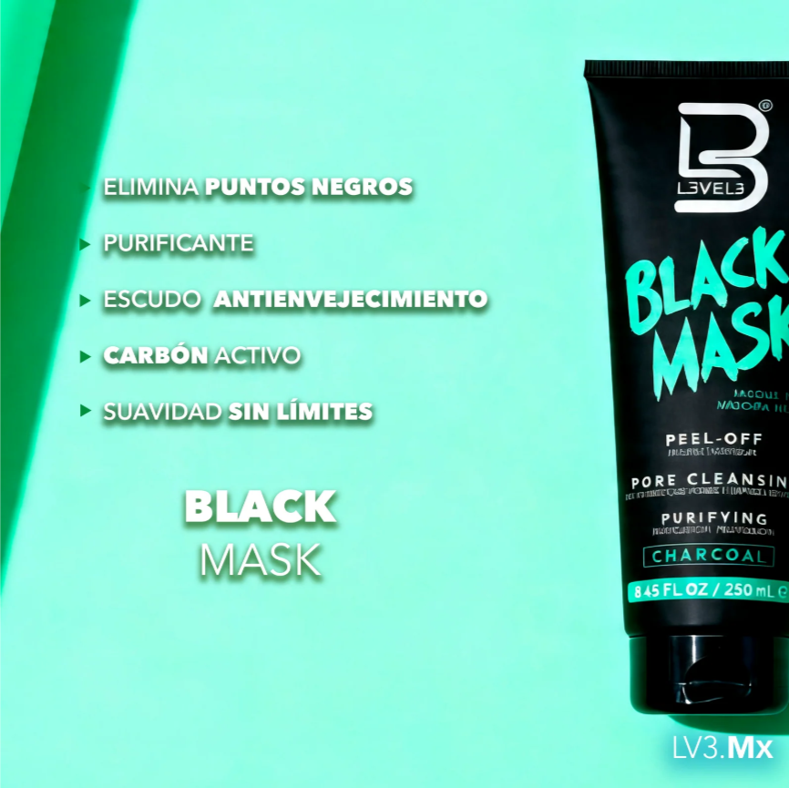 L3VEL3 Black Mask 250 ml - Imagen 4