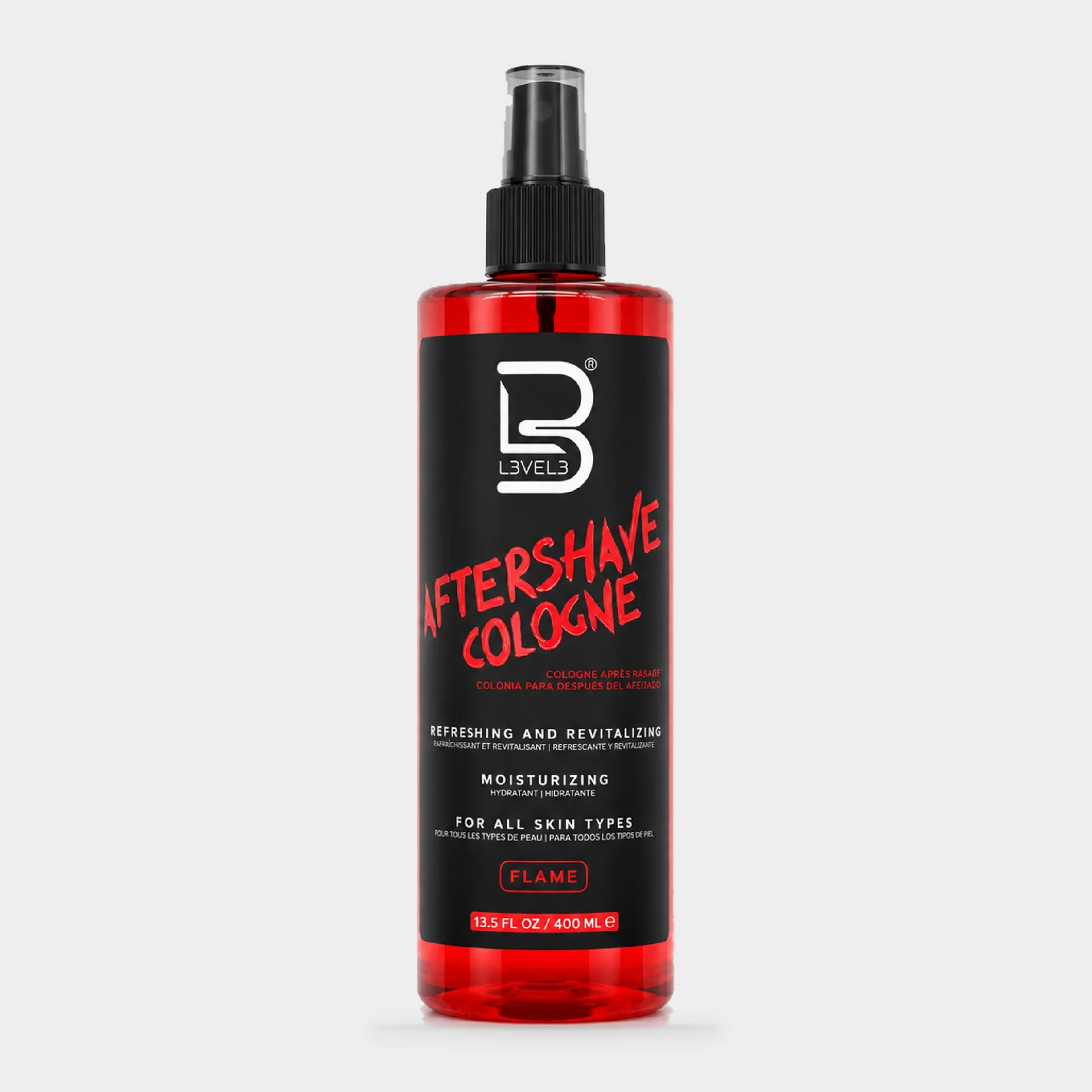L3VEL3 AfterShave Cologne 400ml - Imagen 2