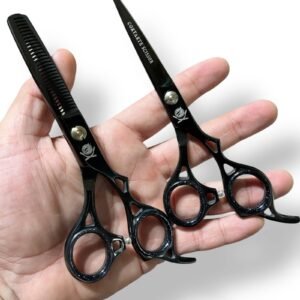 Set de Tijeras Profesionales para Barberia y Peluquería 6" Mod S440T6"