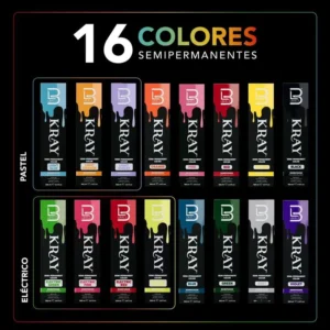 L3VEL3 KRAY Color Tinte Semipermanente